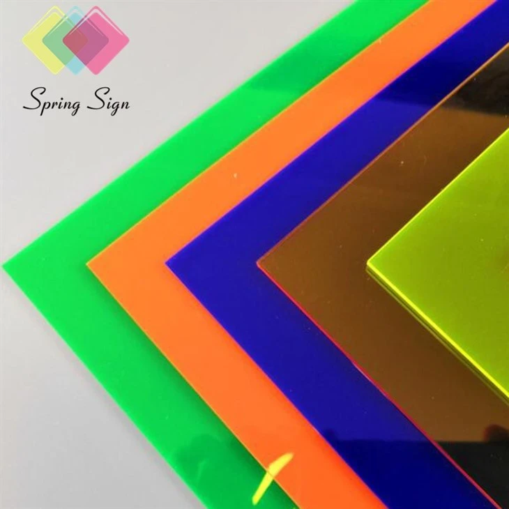 Fluorescent Acrylic Sheet For Decoration best